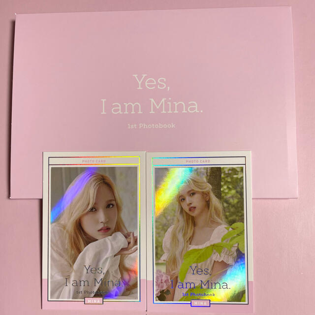 TWICE YES,I am Mina Pink ミナ 写真集 フォトブック