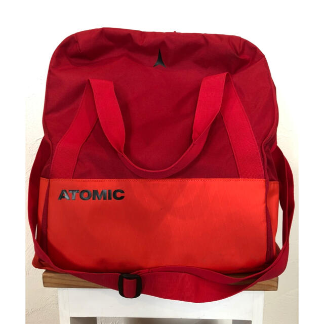 ATOMIC(アトミック)のアトミック✳︎スキーブーツバック✳︎atomic赤、黒セット レディースのバッグ(スーツケース/キャリーバッグ)の商品写真