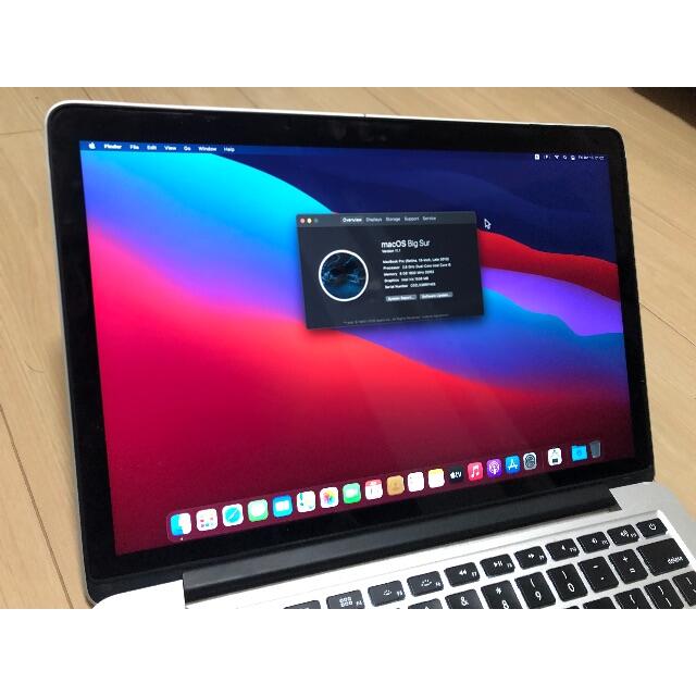 Apple(アップル)のApple MacBook Pro Retina late 2013 スマホ/家電/カメラのPC/タブレット(ノートPC)の商品写真