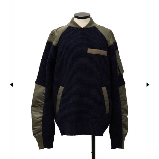 sacai - サイズ1 sacai ニットの通販 by gethot shop|サカイ sacai - サイズ1 sacai ニットの通販 by gethot shop|サカイ