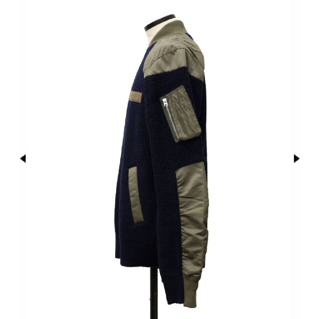 sacai - サイズ1 sacai ニットの通販 by gethot shop|サカイ sacai - サイズ1 sacai ニットの通販 by gethot shop|サカイ