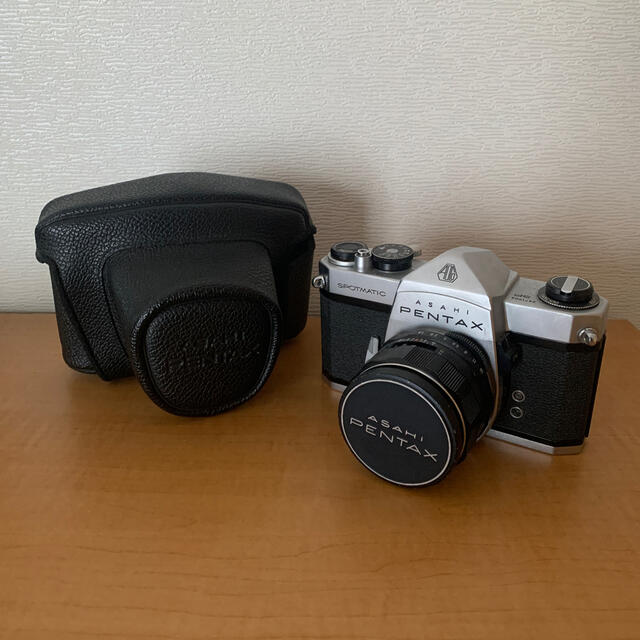 フィルムカメラpentax sp + super takmer 55mm f 1.8