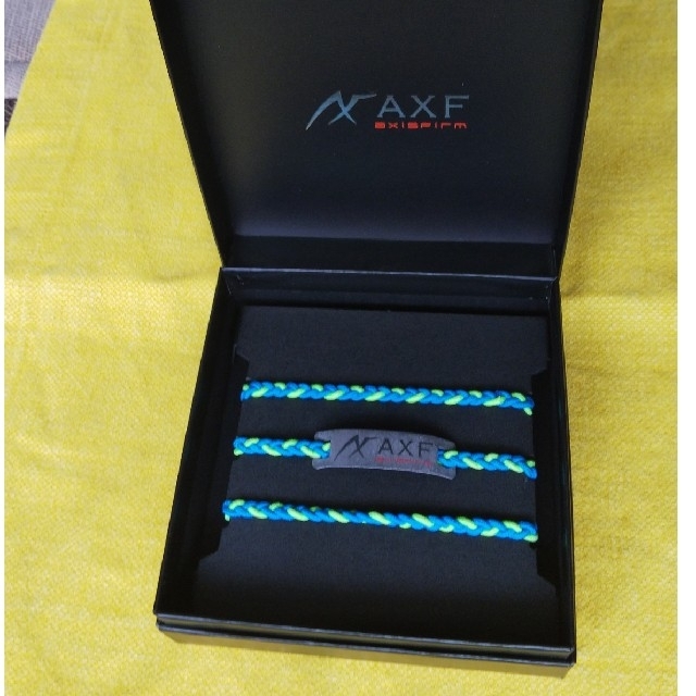  AXF アクセフ カラーバンド ネックレス≪中古品≫  箱付き メンズのアクセサリー(ネックレス)の商品写真