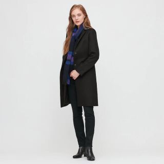 ユニクロ(UNIQLO)のUNIQLO ユニクロ◆ウールカシミヤチェスターコート　レディース(チェスターコート)