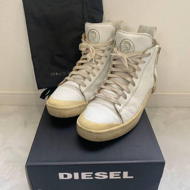 DIESEL　ディーゼル　スニーカー　中古 メンズの靴/シューズ(スニーカー)の商品写真