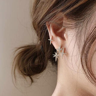 ドゥーズィエムクラス(DEUXIEME CLASSE)のasymmetry star pierce ◯s925 post(ピアス)