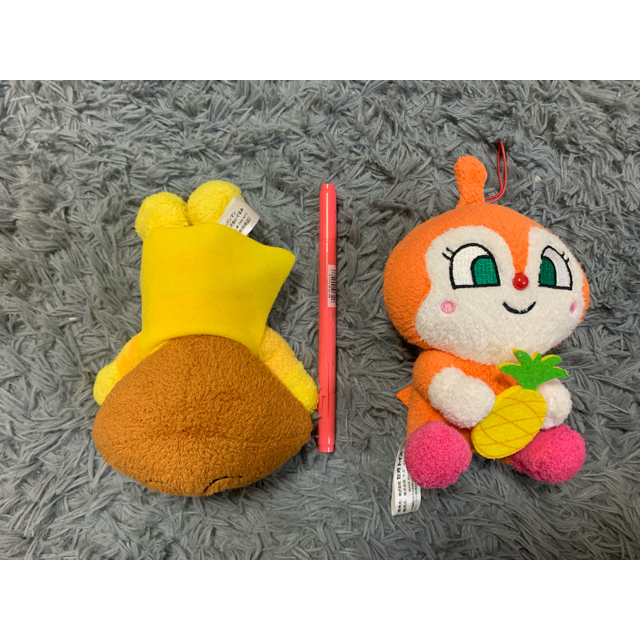 アンパンマン(アンパンマン)のカレーパンマン　ドキンちゃん エンタメ/ホビーのおもちゃ/ぬいぐるみ(キャラクターグッズ)の商品写真