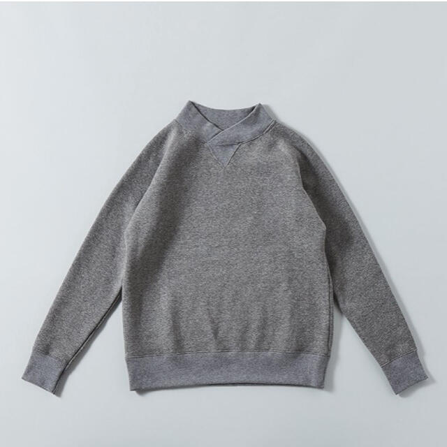 アトリエナルセ　cotton mock neck sweat