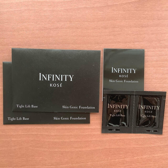 Infinity(インフィニティ)のインフィニティ　タイトリフトベース　スキンジェニックファンデーション　サンプル コスメ/美容のキット/セット(サンプル/トライアルキット)の商品写真