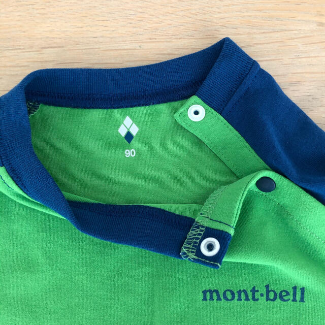 mont bell(モンベル)の【mont-bell】ベビーロングTシャツ　90cm【モンベル】 キッズ/ベビー/マタニティのキッズ服男の子用(90cm~)(Tシャツ/カットソー)の商品写真