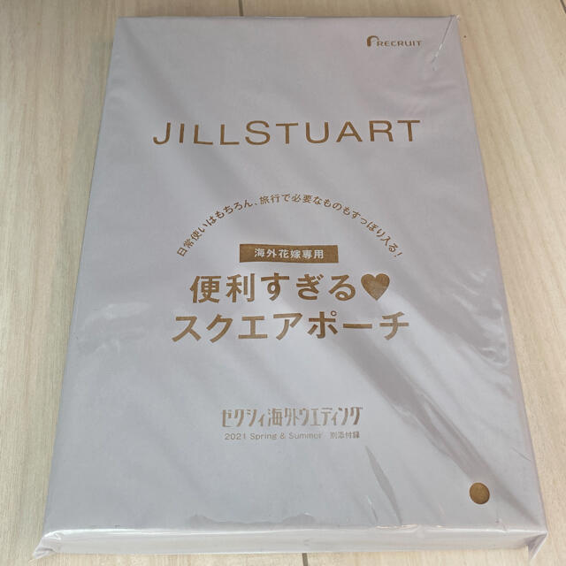 JILLSTUART(ジルスチュアート)の【スクエアポーチ】JILLSTUART スクエアポーチ レディースのファッション小物(ポーチ)の商品写真