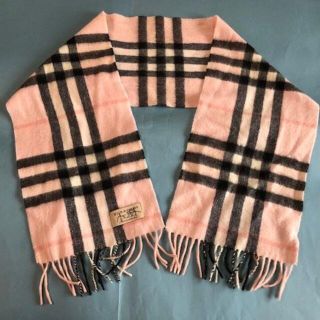 バーバリー(BURBERRY)のバーバリー　マフラー　カシミア100％　BURBERRY　キッズ(マフラー/ストール)