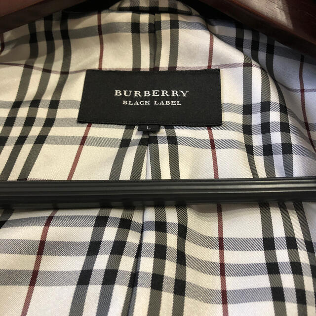 BURBERRY BLACK LABEL(バーバリーブラックレーベル)のバーバリーブラックレーベル　マリンコート メンズのジャケット/アウター(ピーコート)の商品写真