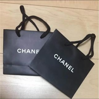 シャネル(CHANEL)のCHANEL ミニショッパー 2枚組(ショップ袋)