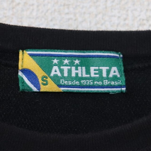 ATHLETA(アスレタ)の☆ATHLETA メンズ　Tシャツ(S)　ブラック☆ メンズのトップス(Tシャツ/カットソー(半袖/袖なし))の商品写真