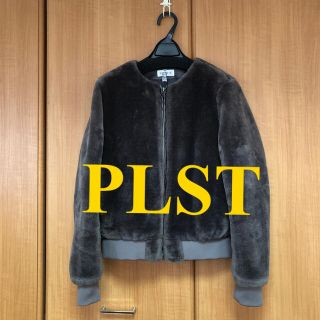 プラステ(PLST)の最終値下げ☆PLST エコファー　ショートブルゾン(ブルゾン)