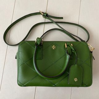 トリーバーチ(Tory Burch)のTORY BURCH バック（グリーン）(ショルダーバッグ)