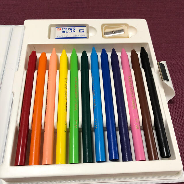 SACRA(サクラ)のサクラ　クーピーペンシル12色 エンタメ/ホビーのアート用品(色鉛筆)の商品写真