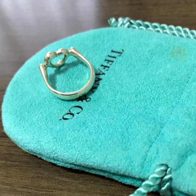 Tiffany & Co.(ティファニー)のティファニー　TIFFANY オープンハート　指輪　リング　7号 レディースのアクセサリー(リング(指輪))の商品写真