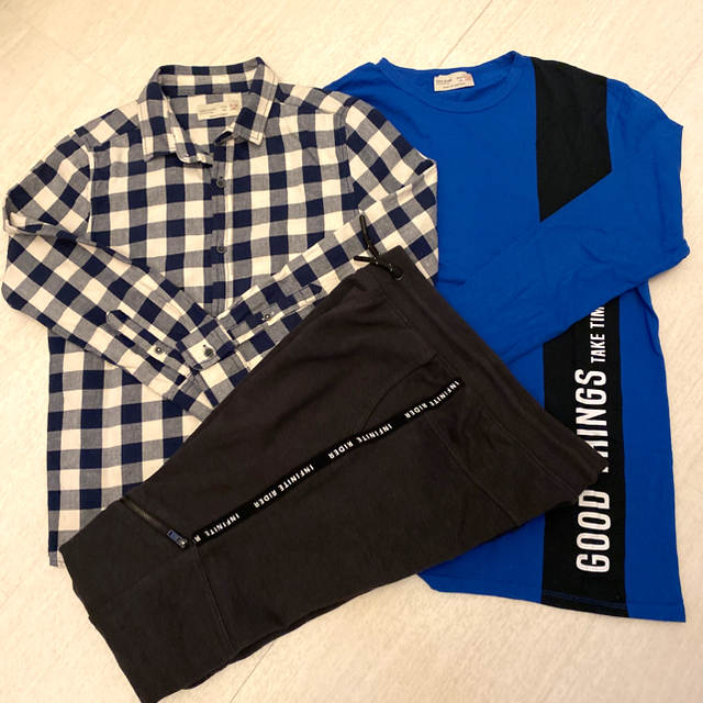 ZARA KIDS(ザラキッズ)のZARA おまとめ３点 キッズ/ベビー/マタニティのキッズ服男の子用(90cm~)(Tシャツ/カットソー)の商品写真