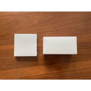 カネボウ(Kanebo)のCHICCA ソリッドファンデーション(リフィル)＋スポンジ×2個セット(ファンデーション)