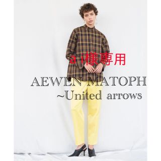 ユナイテッドアローズ(UNITED ARROWS)のAEWEN MATOPH~イウエンマトフ バックリボンシャツ(シャツ/ブラウス(長袖/七分))