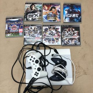 プレイステーション3(PlayStation3)の専用　取置き中　　PS3本体　ソフト付き(家庭用ゲーム機本体)