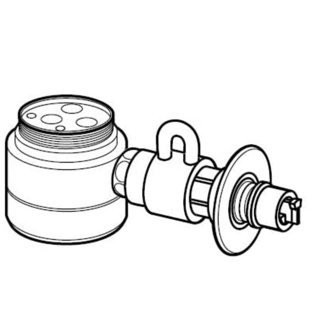 Panasonic(パナソニック)の【パナソニック】食器洗い乾燥機用分岐栓Panasonic(CB-SEF8) スマホ/家電/カメラの生活家電(食器洗い機/乾燥機)の商品写真
