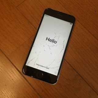 【ジャンク品】iPhone6s スペースグレー(スマートフォン本体)