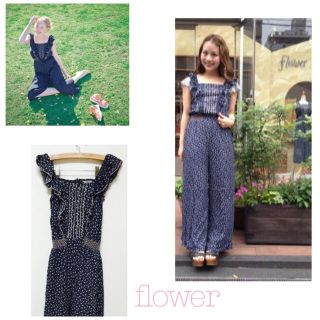 フラワー(flower)のflower ♡ rompers(オールインワン)