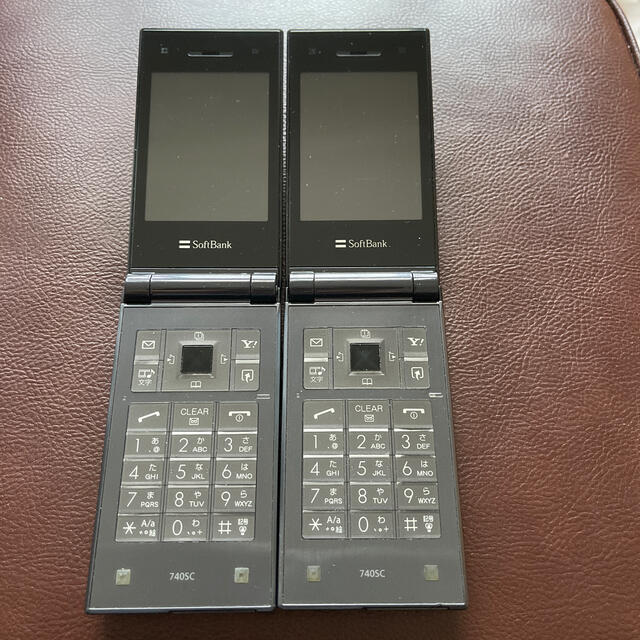 いたします SAMSUNG - 2台セット 740SC SIMロック解除済 ソフトバンク