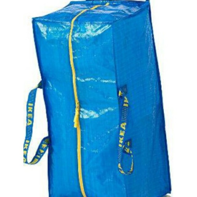 IKEA(イケア)の人気☆イケア　新品　大容量トローリータイプ2枚　便利な(*'▽'*)エコバッグ レディースのバッグ(エコバッグ)の商品写真