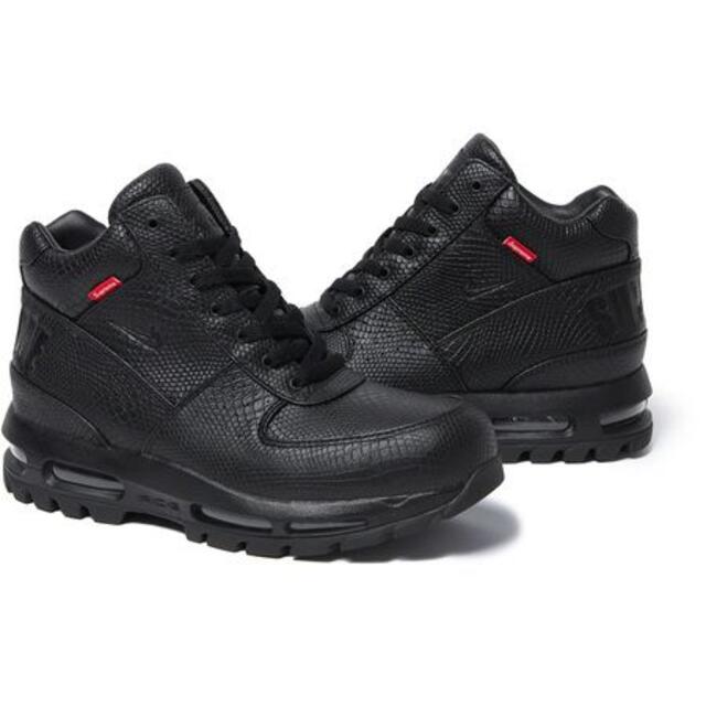 Supreme(シュプリーム)のSupreme Nike Air Max Goadome Black 27.5 メンズの靴/シューズ(スニーカー)の商品写真