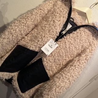 ザラ(ZARA)のZARAボア×レザー　ダンケシェーン　レフレム　ミラーナイン　クロムハーツ OY(パーカー)