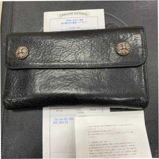 クロムハーツ(Chrome Hearts)のクロムハーツ ウェーブウォレット インボイス原本完備　wave(長財布)