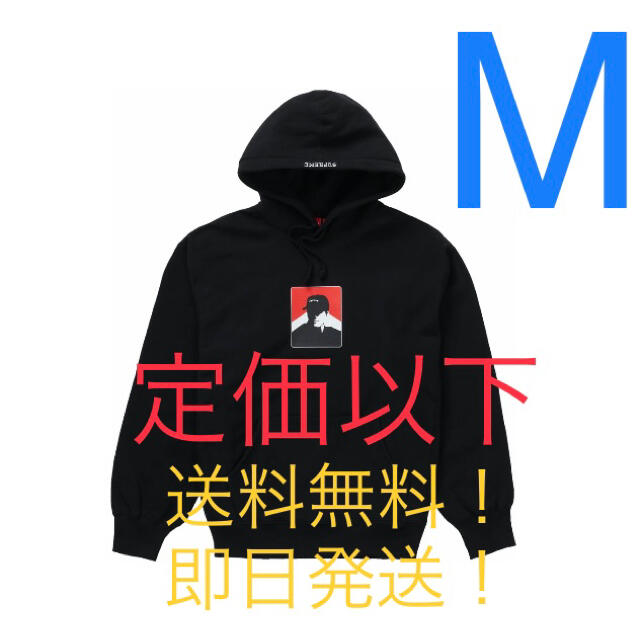 【新品】supreme Portrait Hooded Sweatshirt 黒