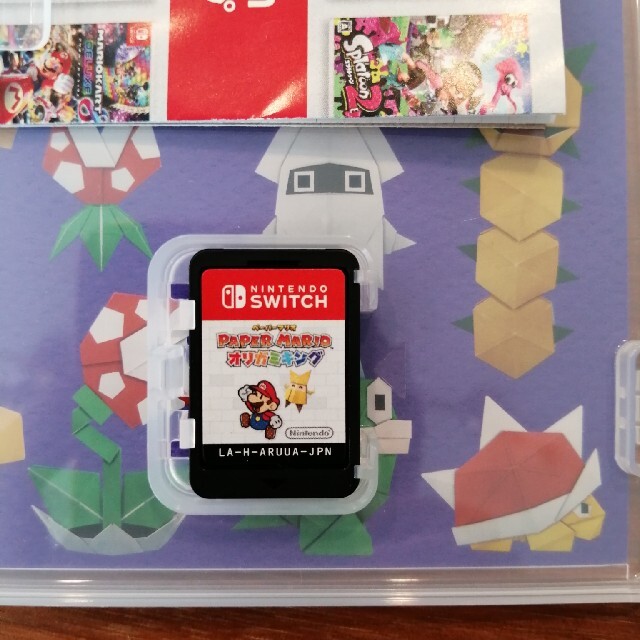 【ミニー様専用】ペーパーマリオ オリガミキング Switch エンタメ/ホビーのゲームソフト/ゲーム機本体(家庭用ゲームソフト)の商品写真