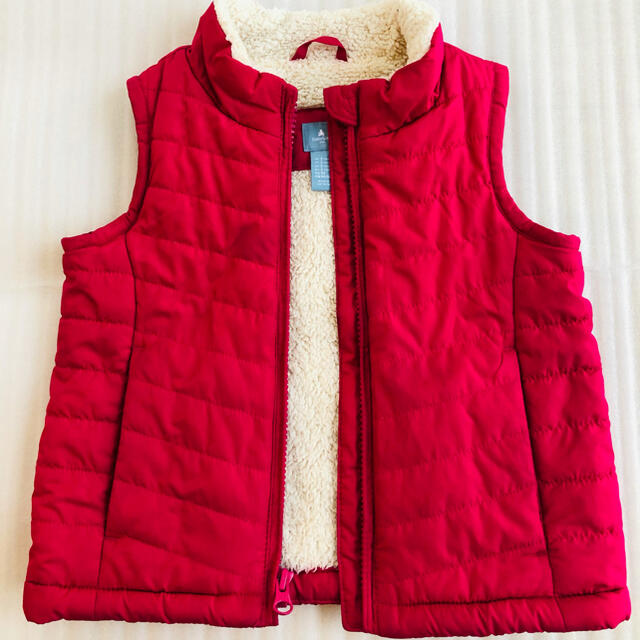 babyGAP(ベビーギャップ)のキッズ GAP ダウンベスト キッズ/ベビー/マタニティのキッズ服女の子用(90cm~)(ジャケット/上着)の商品写真