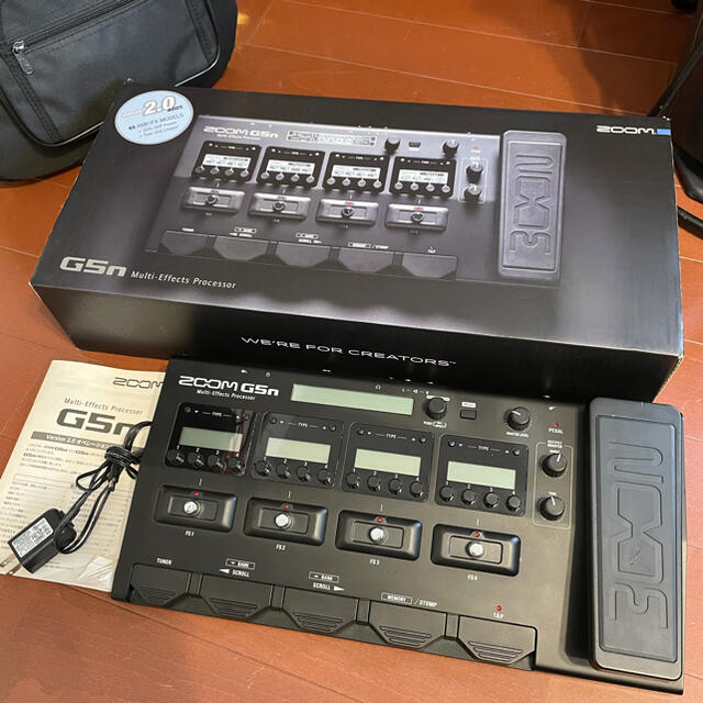 ZOOM G5n マルチエフェクター 元箱付き ZOOM G5n マルチエフェクター 元箱付き