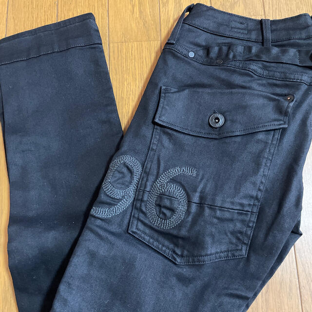 G-STAR RAW(ジースター)のジースターロウ　エルウッドブラック レディースのパンツ(デニム/ジーンズ)の商品写真