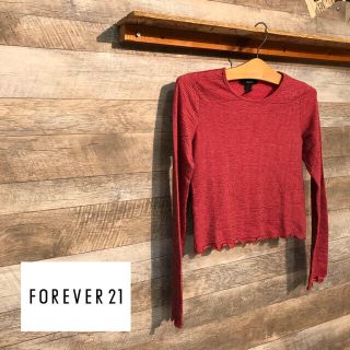 フォーエバートゥエンティーワン(FOREVER 21)のFOREVER21 トップス (カットソー(長袖/七分))