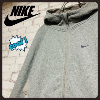 ナイキ(NIKE)の【ささ様専用】NIKE ナイキ/パーカー ジップアップ ワンポイント刺繍ロゴ(パーカー)