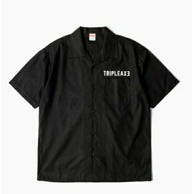 TRIPLE AXE オープンカラーシャツ【L】 1