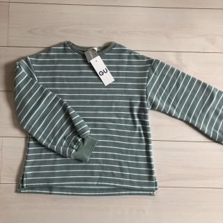 ジーユー(GU)の新品☆ GU 140cm 女の子用トレーナー(Tシャツ/カットソー)