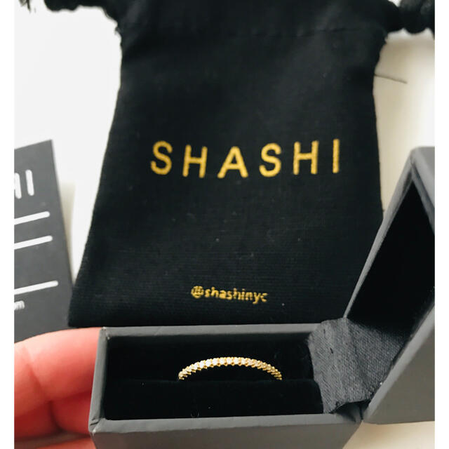 Shashi(シャシ)の新品　SHASHIダイヤバーリング レディースのアクセサリー(リング(指輪))の商品写真