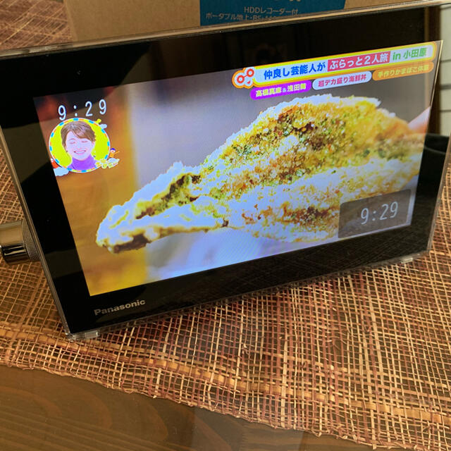 Panasonic(パナソニック)の【超美品】プライベート・ビエラ UN-10T5-K スマホ/家電/カメラのテレビ/映像機器(テレビ)の商品写真