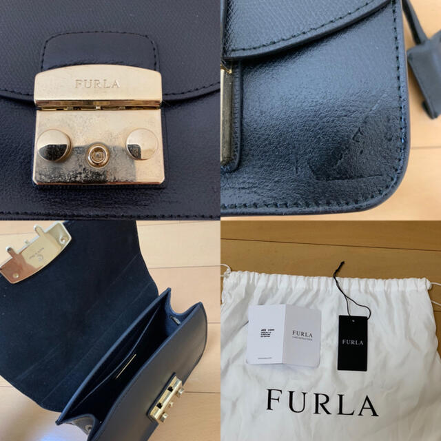 Furla(フルラ)のフルラ　FURLA メトロポリス　黒　ショルダーバック レディースのバッグ(ショルダーバッグ)の商品写真