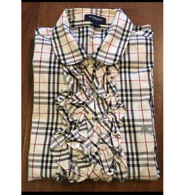 BURBERRY(バーバリー)のバーバリー美品シャツ レディースのトップス(シャツ/ブラウス(長袖/七分))の商品写真