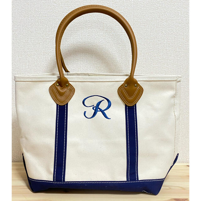 レア商品 新品未使用 L.L.Beanのボートアンドトート 刺繍入り - トート ...