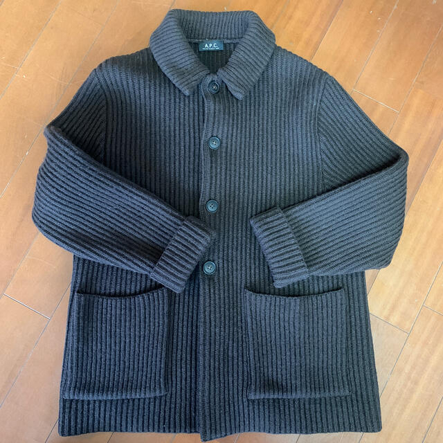 A.P.C(アーペーセー)のAPCニットカーディガン　HOMME メンズのトップス(カーディガン)の商品写真